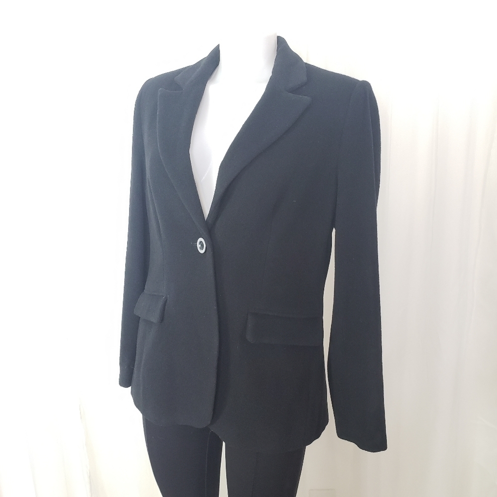Javier Simorra Barcelona black wool blazer size 6